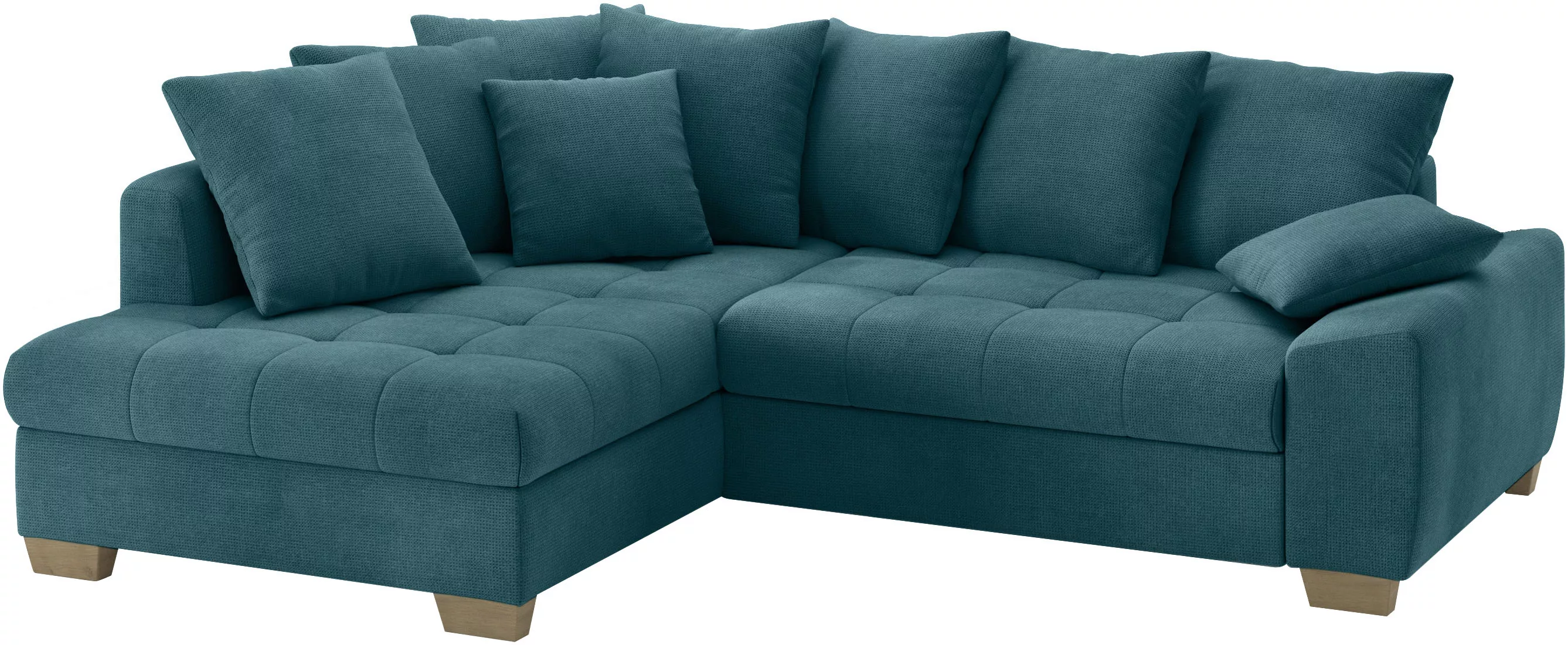 Mr. Couch Ecksofa "Nikita II, L-Form", Wahlweise mit Bettfunktion, Bettkast günstig online kaufen