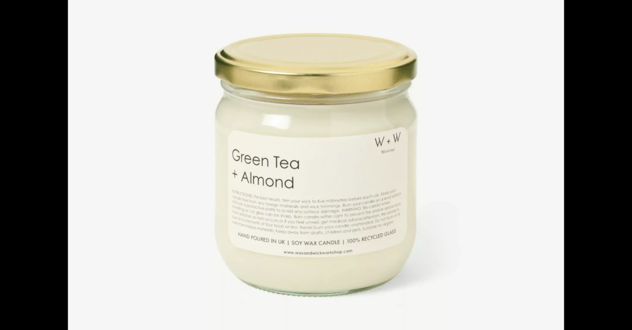 Wax + Wild Wild Green Tea & Almond Kerze - MADE.com günstig online kaufen
