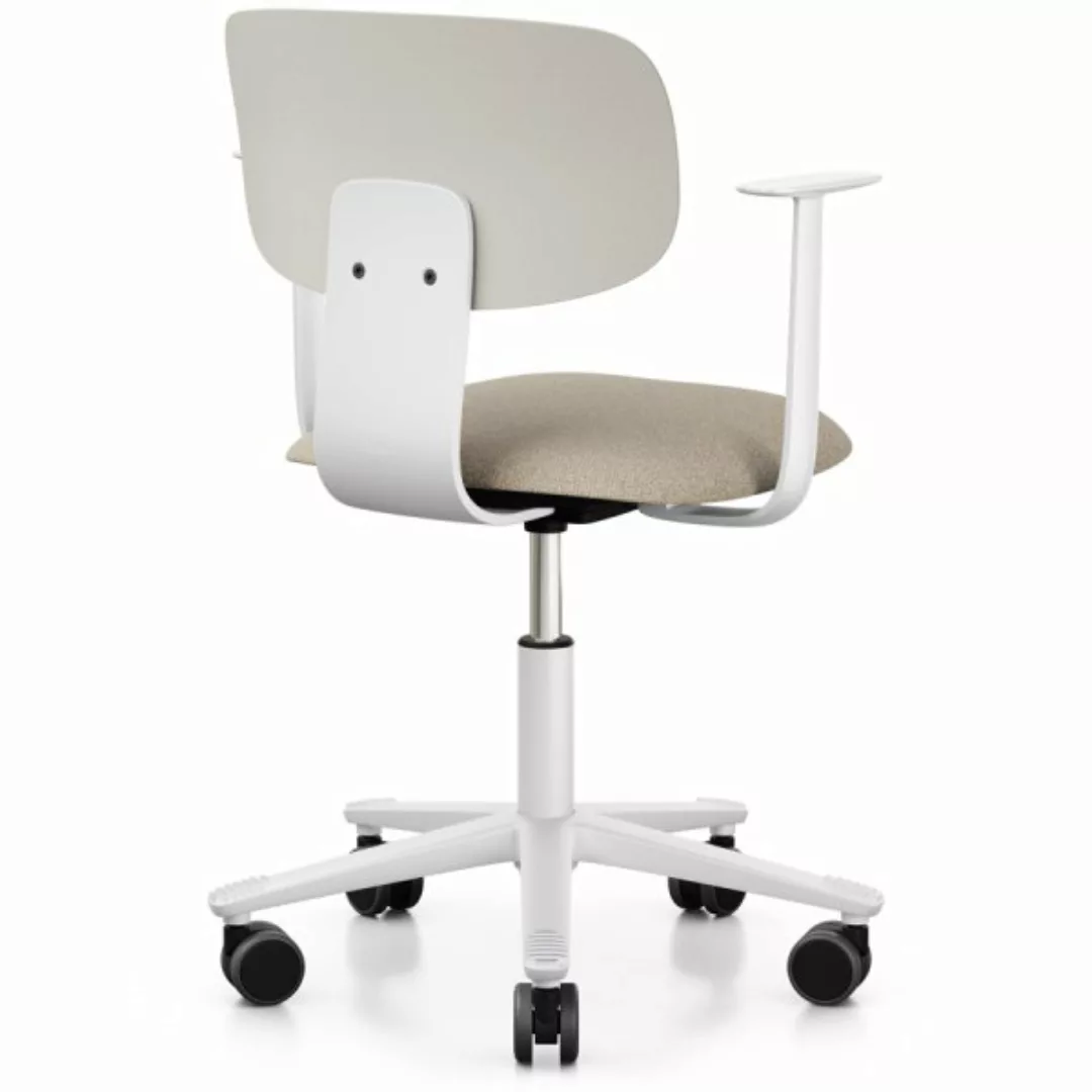 HAG Tion 2140 Bürostuhl Mist mit Armlehnen - Sitz Stoff Mainline Flax - Rüc günstig online kaufen