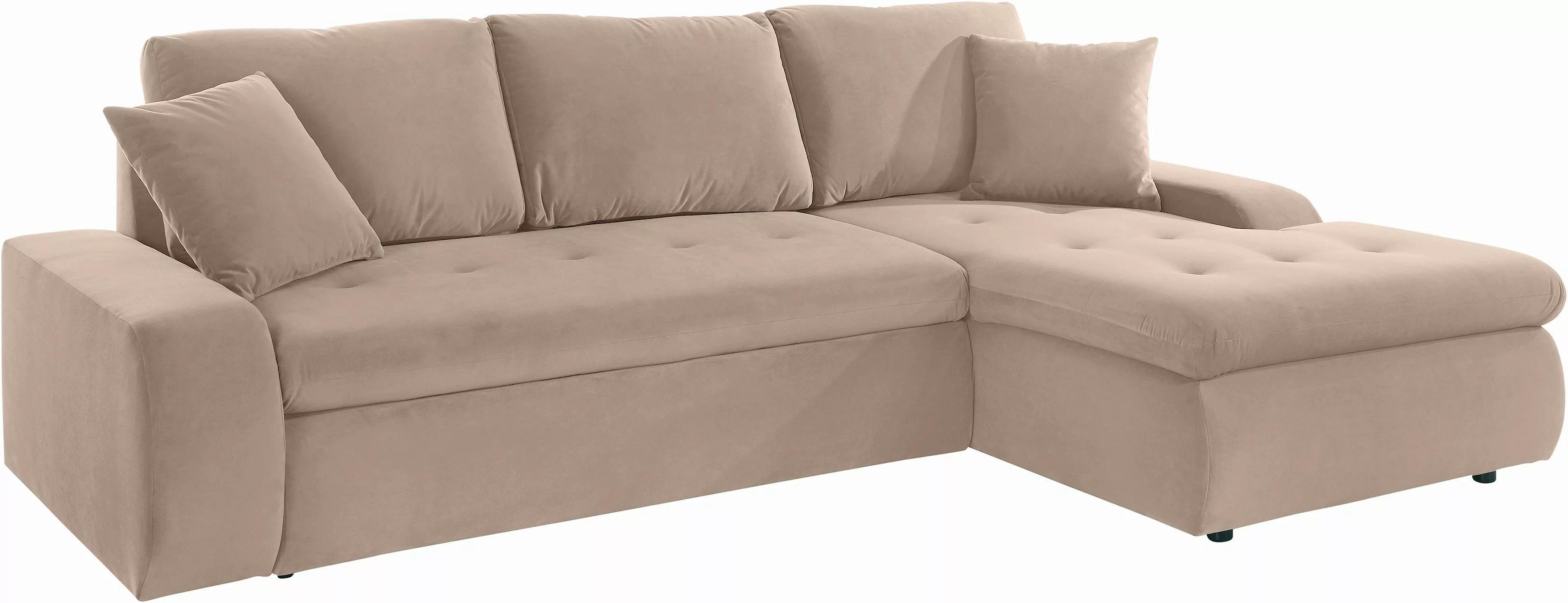 TRENDMANUFAKTUR Ecksofa "Indie II, tolle Detailverarbeitung, bequem und kom günstig online kaufen