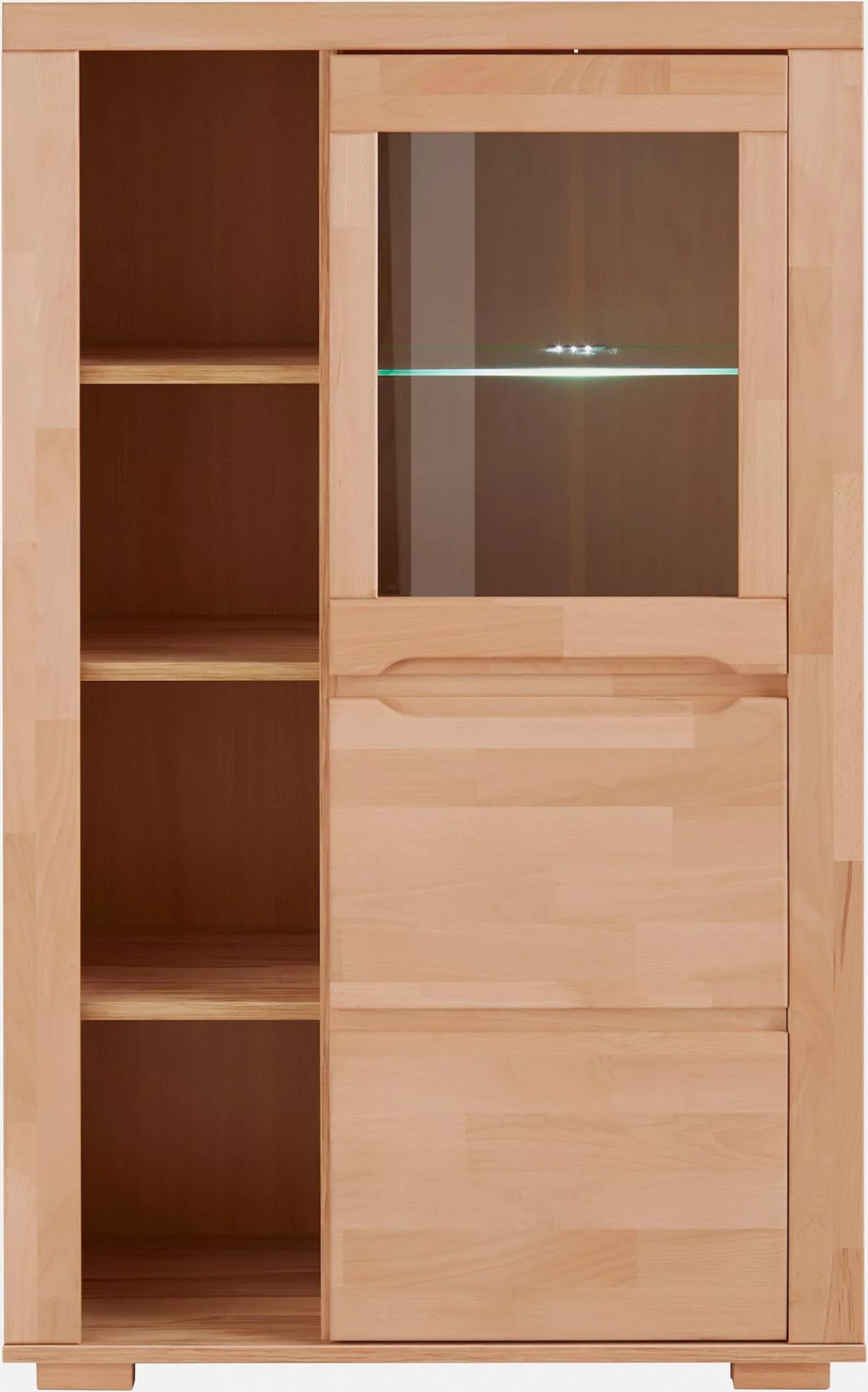 Home affaire Vitrine "Denis", Stauraumvitrine, Höhe 145 cm günstig online kaufen