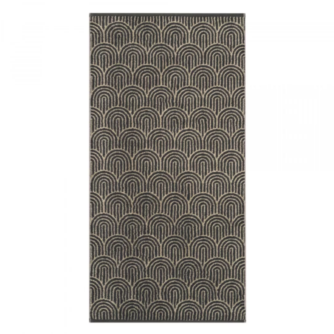 Cawö Handtücher Maison Blätter 6267 - Farbe: basalt - 37 - Gästetuch 30x50 günstig online kaufen