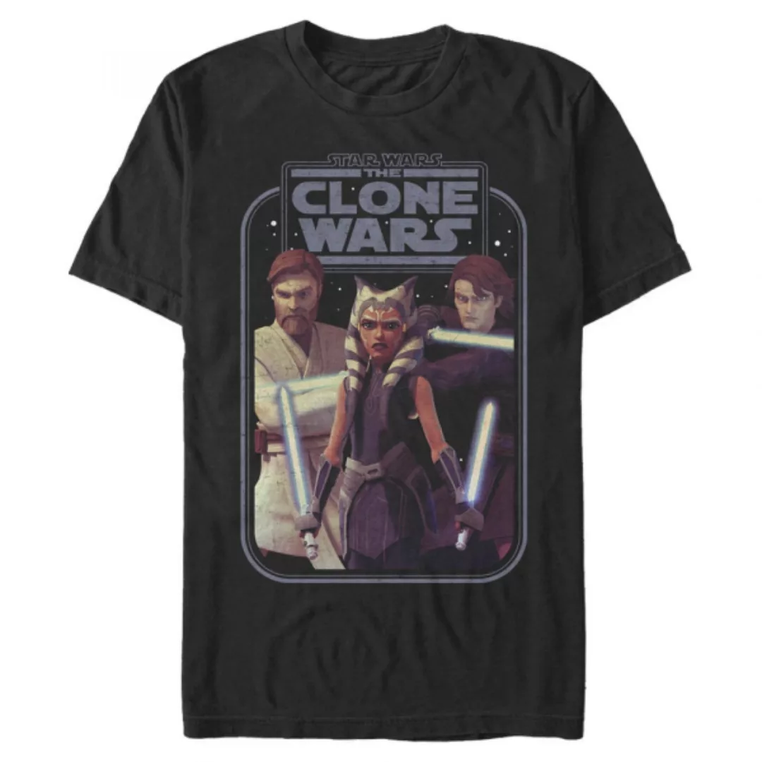Star Wars - The Clone Wars - Gruppe Hero - Männer T-Shirt günstig online kaufen