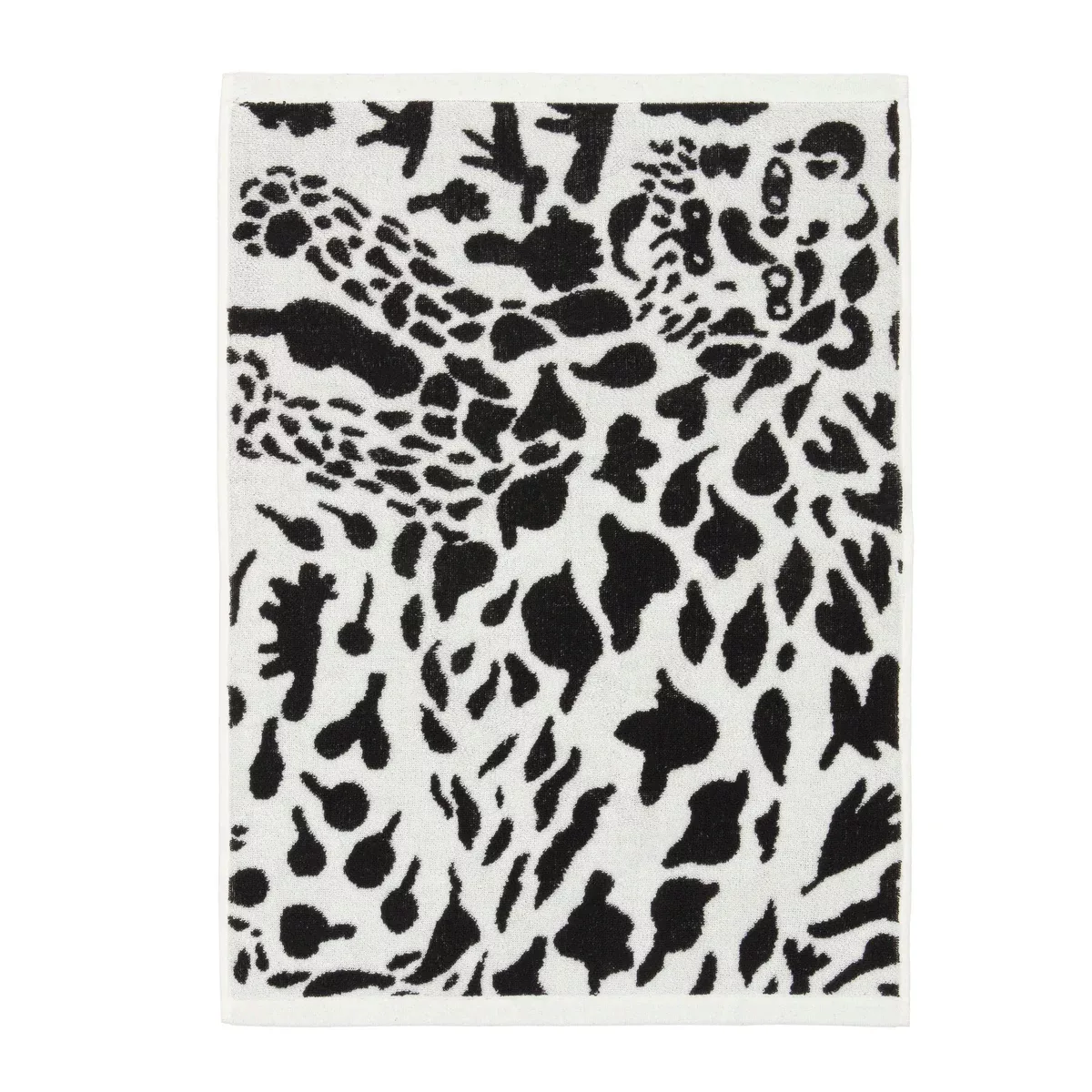 Oiva Toikka Cheetah Handtuch 50 x 70cm Schwarz-weiß günstig online kaufen