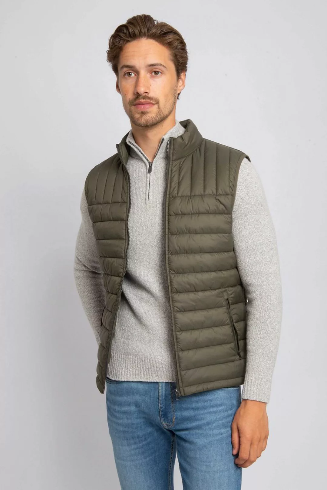 Suitable Bodywarmer Olivgrün - Größe XXL günstig online kaufen