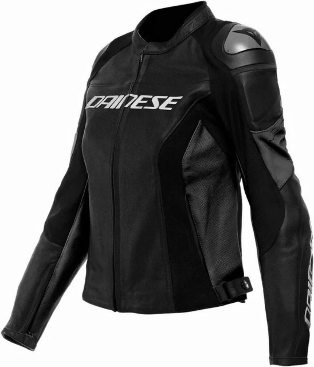 Dainese Motorradjacke Racing 4 Perforierte Damen Motorrad Lederjacke günstig online kaufen