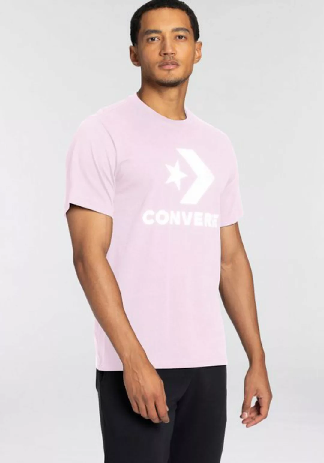 Converse T-Shirt Unisex GO-TO STAR CHEVRON LOGO STANDARD-FIT (1-tlg) Unisex günstig online kaufen