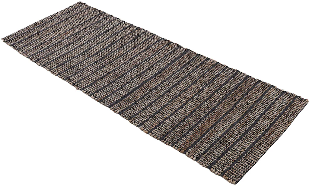 carpetfine Läufer »Lara«, rechteckig, 6 mm Höhe, Wendeteppich aus Jute/Baum günstig online kaufen