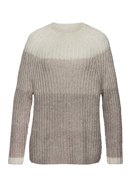 LASCANA Stehkragenpullover mit modischem Farbverlauf, Strickpullover günstig online kaufen