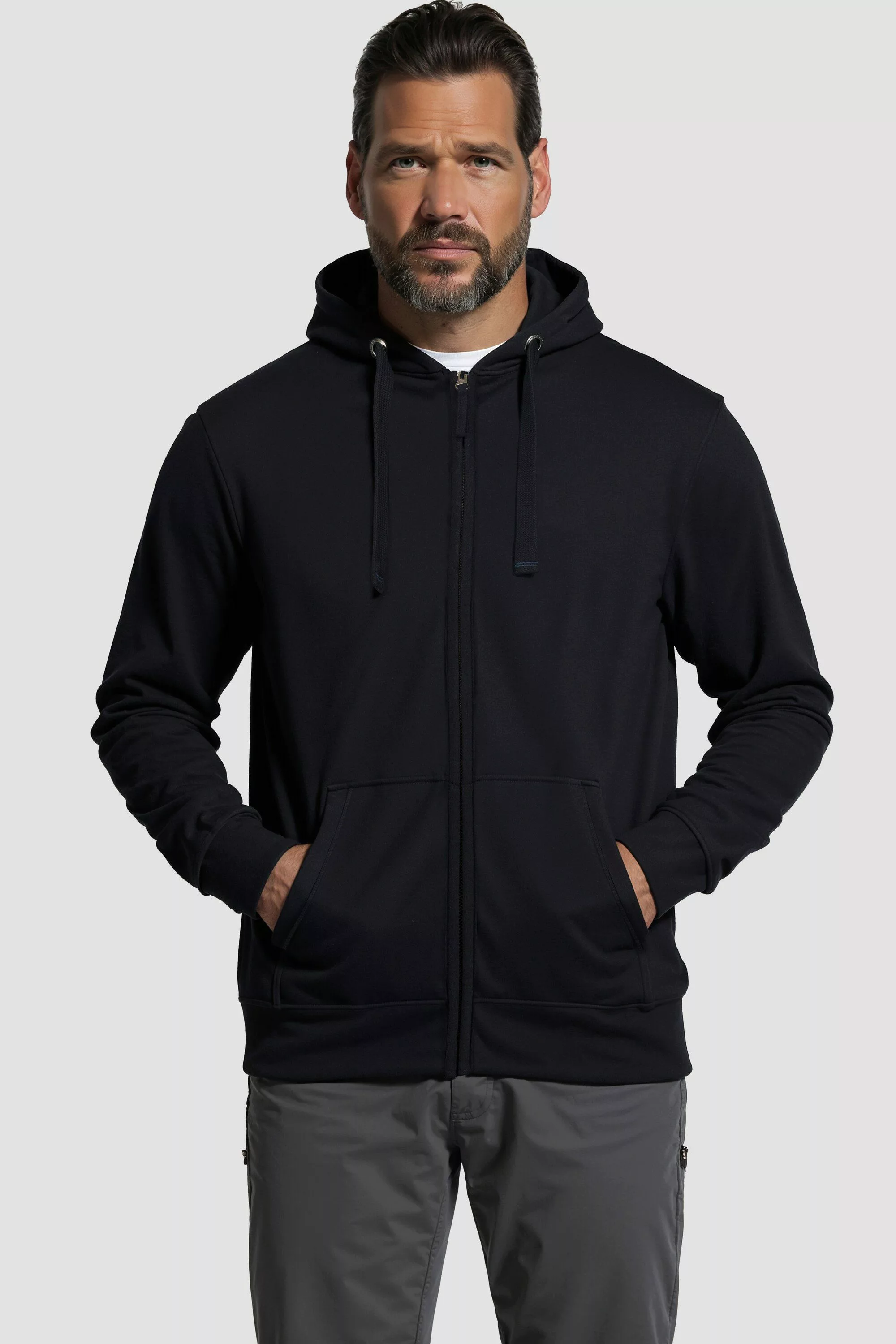 JP1880 Fleecejacke Hoodiejacke Sweat bis 8 günstig online kaufen