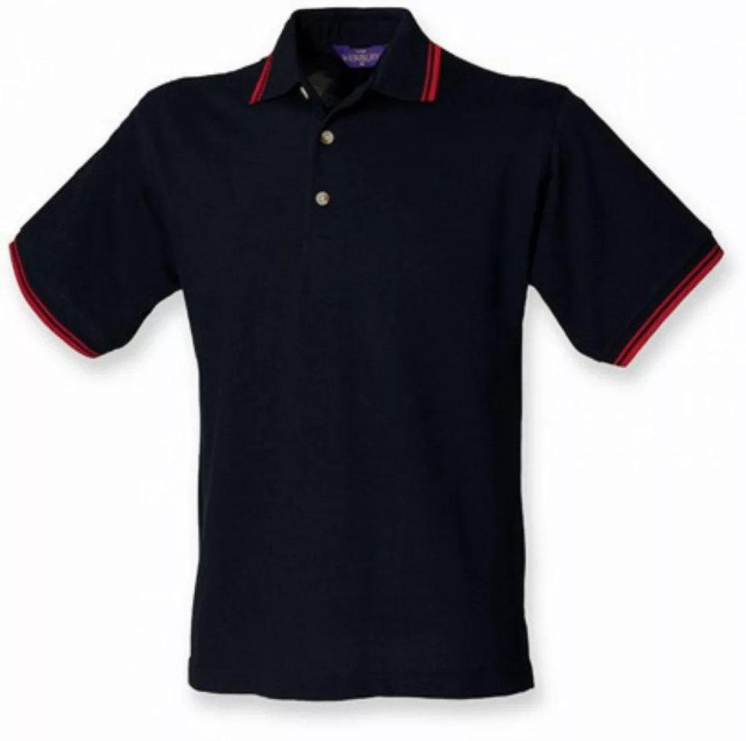 Henbury Poloshirt Tipped Collar And Cuff Poloshirt Herren günstig online kaufen