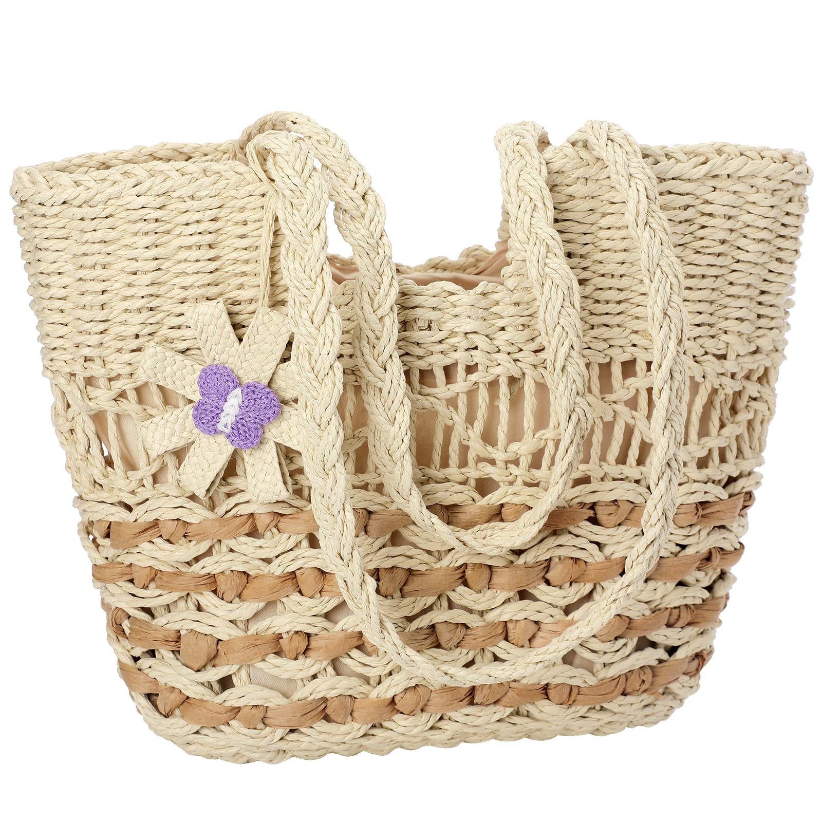 Coonoor Strandtasche Strandtaschen Damen, Sommer Strohtasche, günstig online kaufen