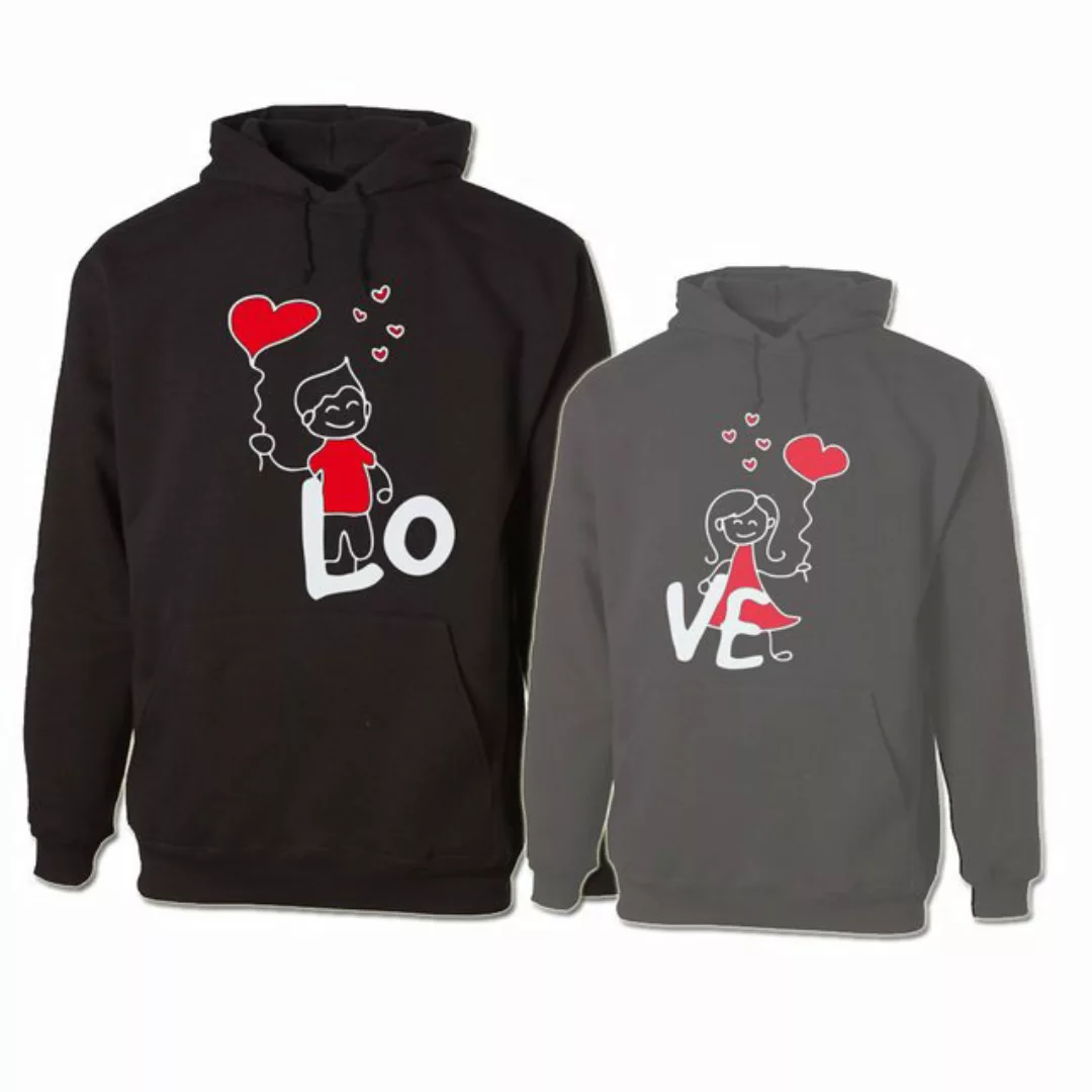 G-graphics Hoodie LO – VE (Partner- / Paar-Set, Einzelteile zum selbst zusa günstig online kaufen