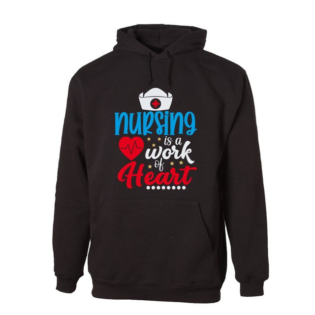 G-graphics Hoodie Nursing is a work of Heart mit trendigem Frontprint für d günstig online kaufen