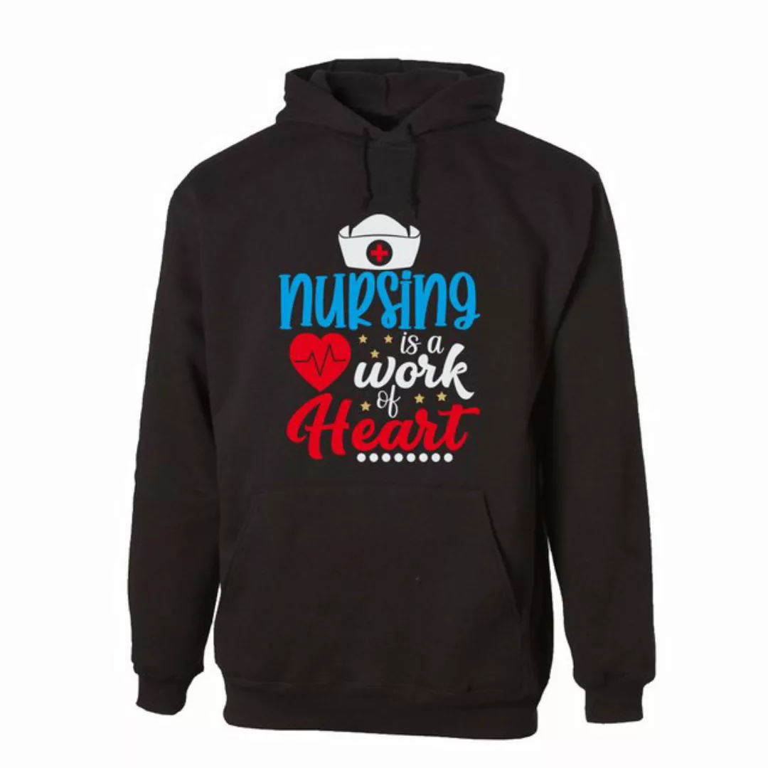 G-graphics Hoodie Nursing is a work of Heart mit trendigem Frontprint für d günstig online kaufen