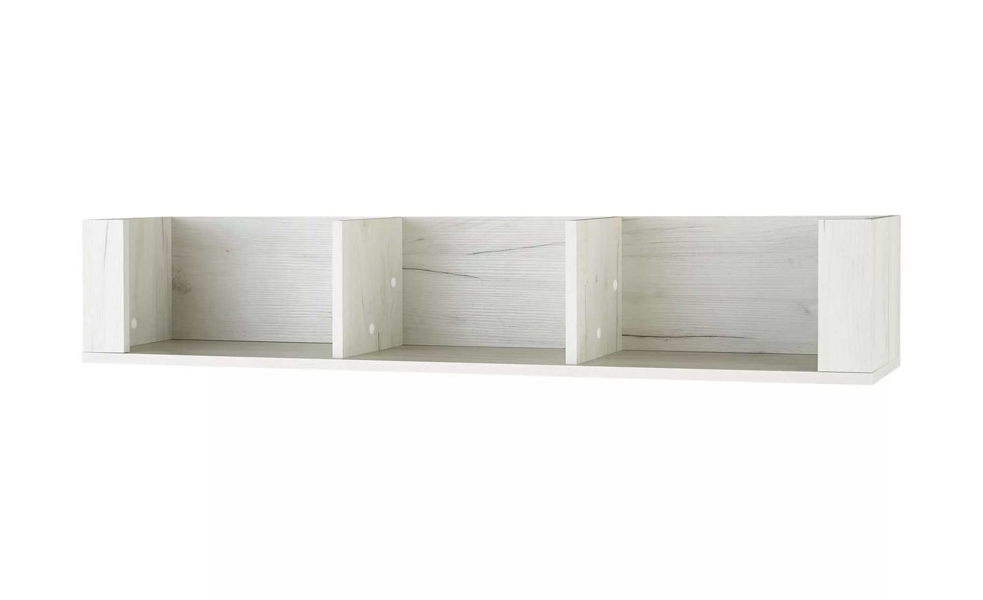 Wandboard - weiß - 119 cm - 22 cm - 25 cm - Sconto günstig online kaufen