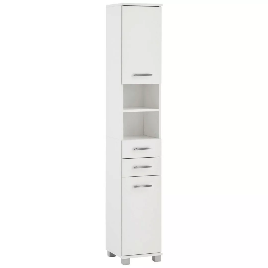 Hochschrank Emmi weiß matt B/H/T: ca. 30,3x180,9x32,6 cm günstig online kaufen