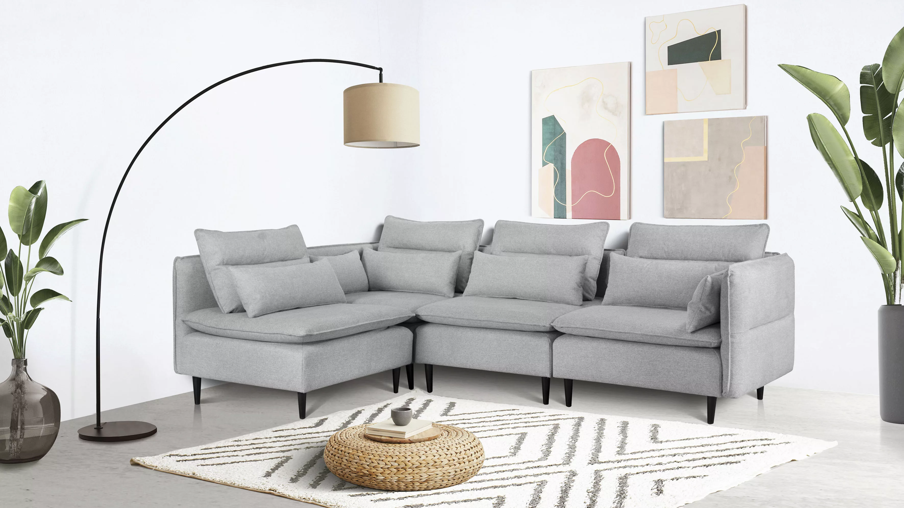 andas Ecksofa "ALVIK L-Form" günstig online kaufen