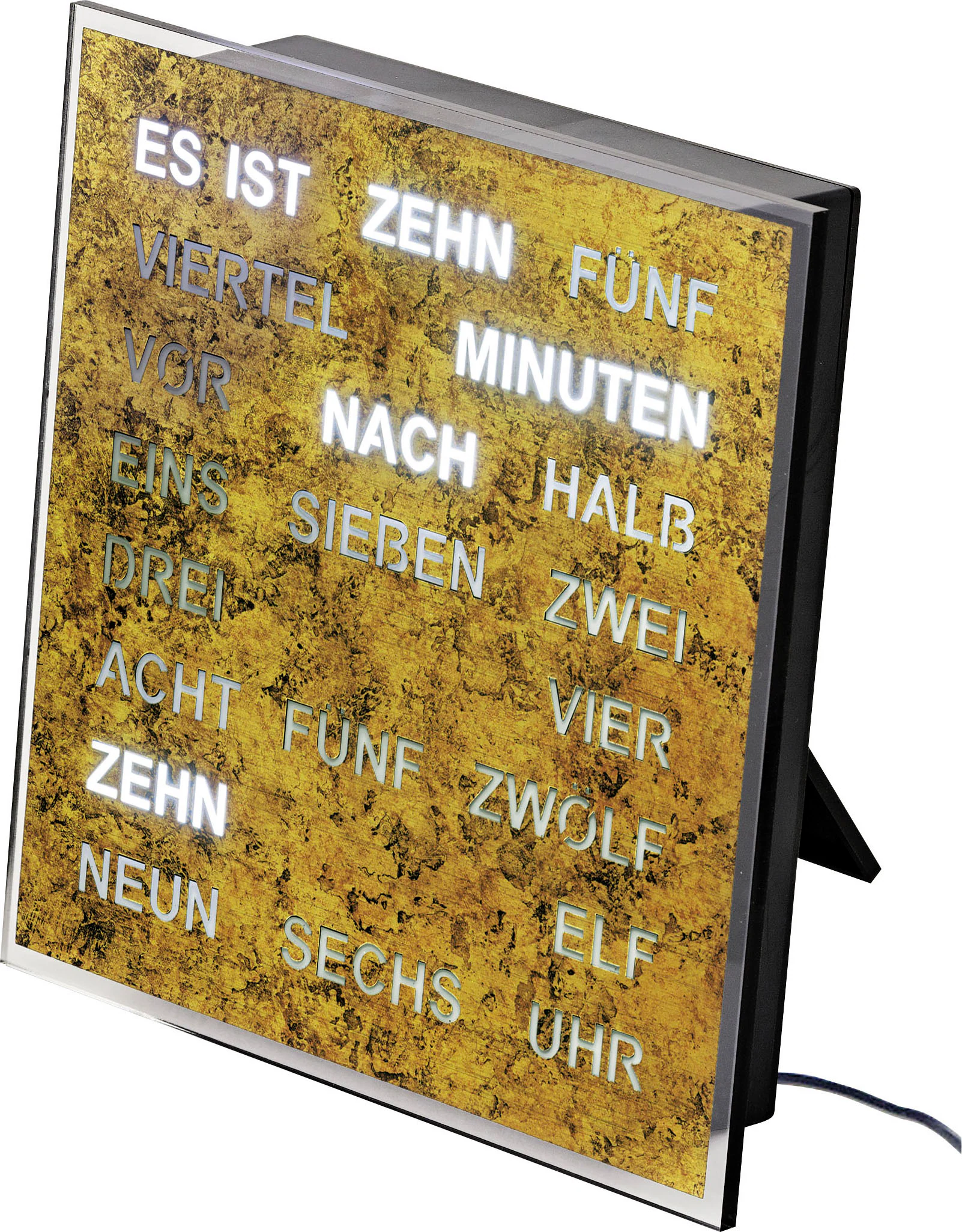 AMS Tischuhr »T1234«, (2 St.), Made in Germany,Büro,Wohnzimmer,Esszimmer, a günstig online kaufen