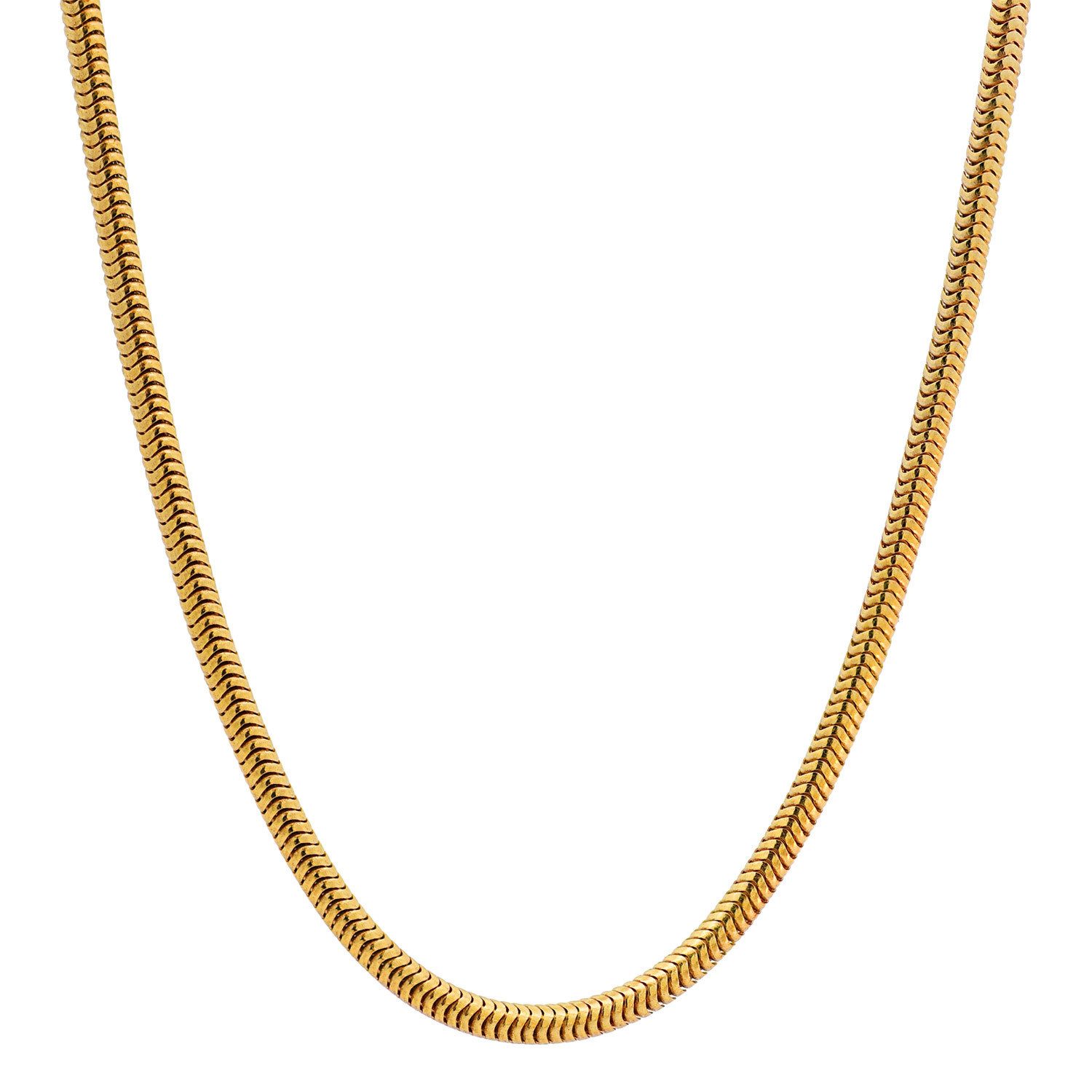 HOPLO Schlangenkette Goldkette Schlangenkette Länge 40cm günstig online kaufen