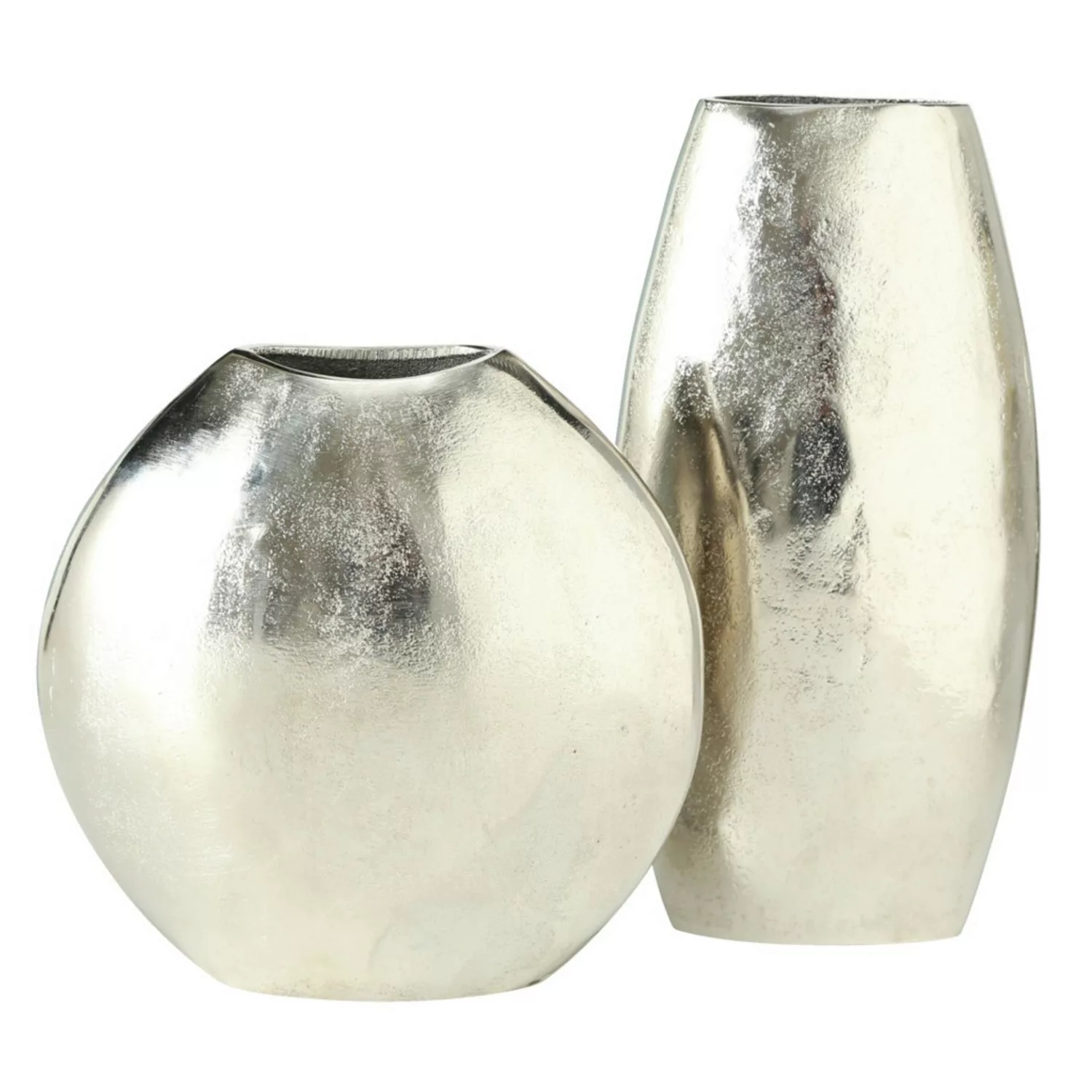 Boltze Vase Flaire 2-fach Sortiert Silber günstig online kaufen