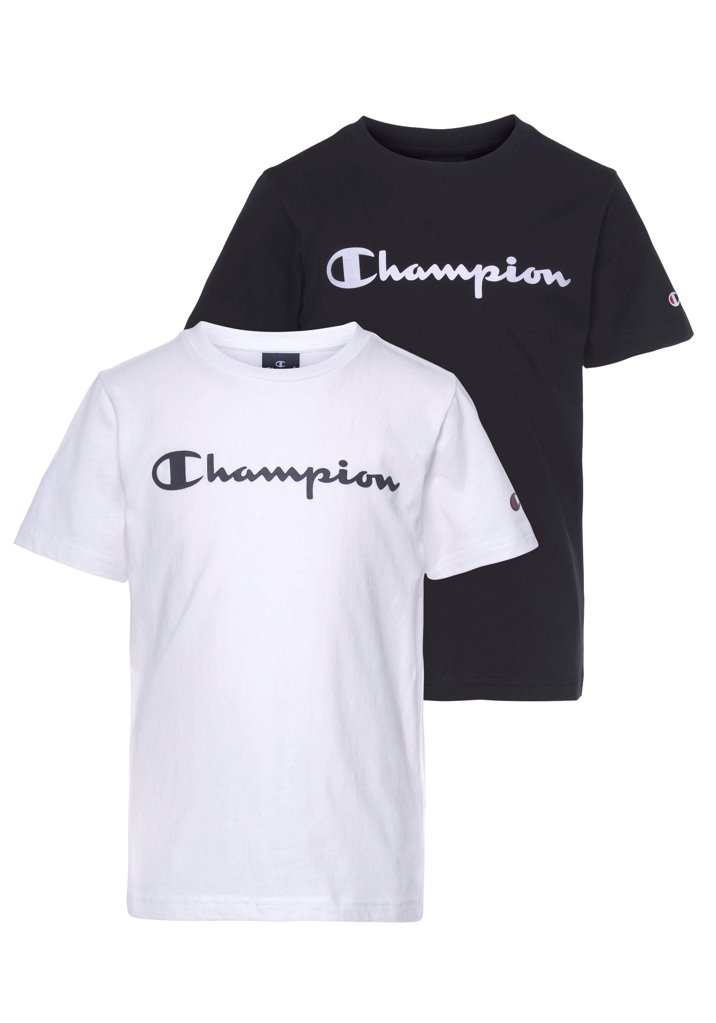Champion T-Shirt (Packung, 2-tlg) Doppelpack für günstig online kaufen