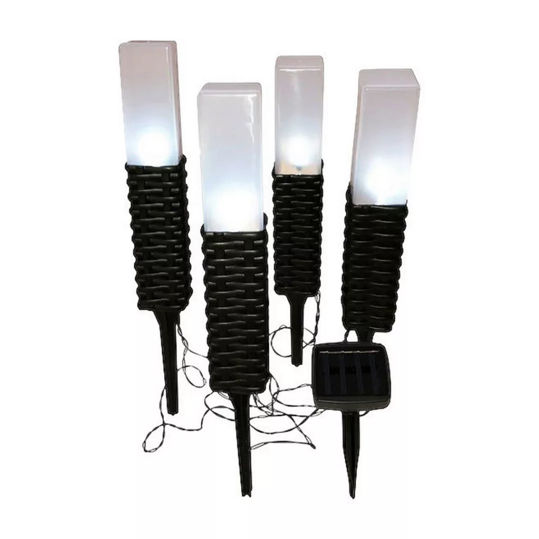 LED-Outdoor-Erdspieß 4er-Set NV4125022 schwarz Kunststoff B/H/L: ca. 6x43x6 günstig online kaufen