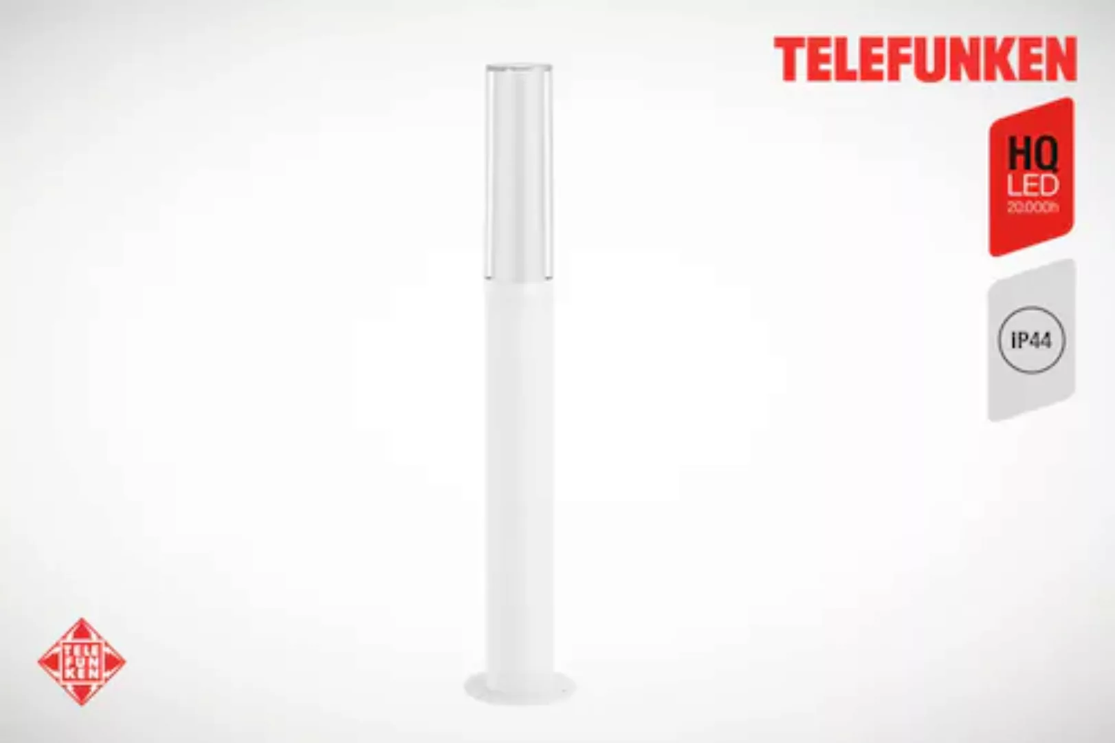 Telefunken Bristol LED-Wegeleuchte, 57 cm, schwarz günstig online kaufen