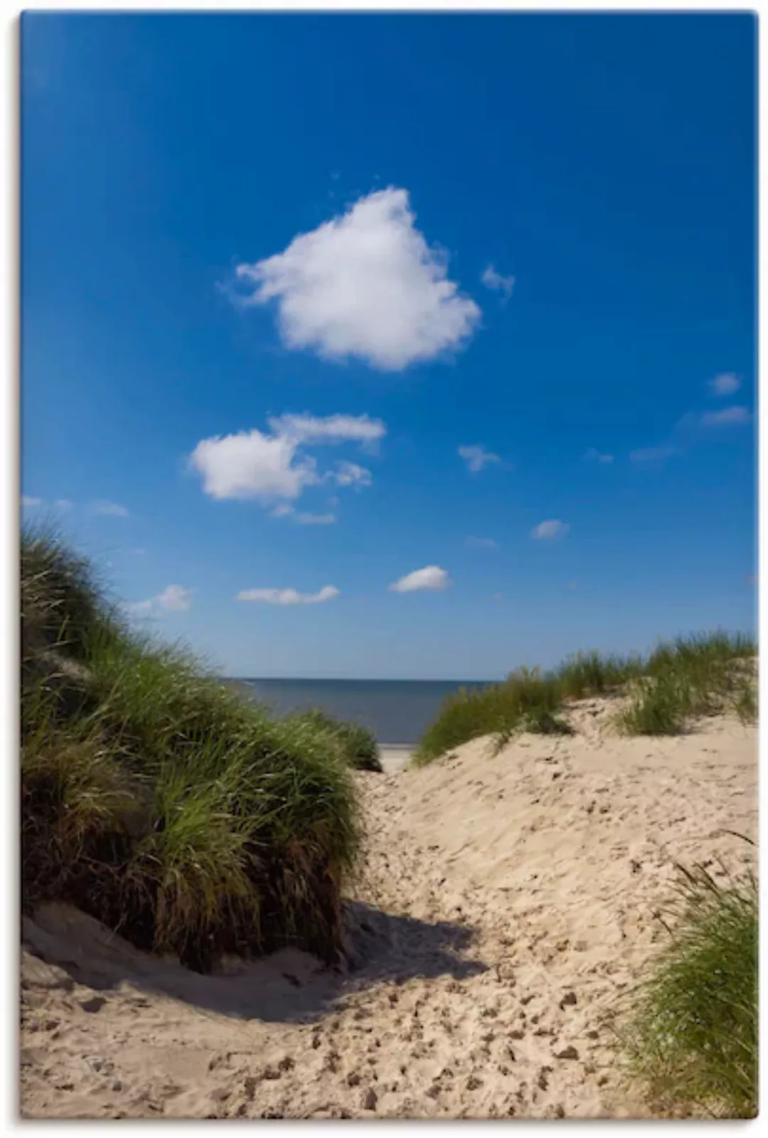 Artland Poster "Weg zum Strand II", Strand, (1 St.) günstig online kaufen