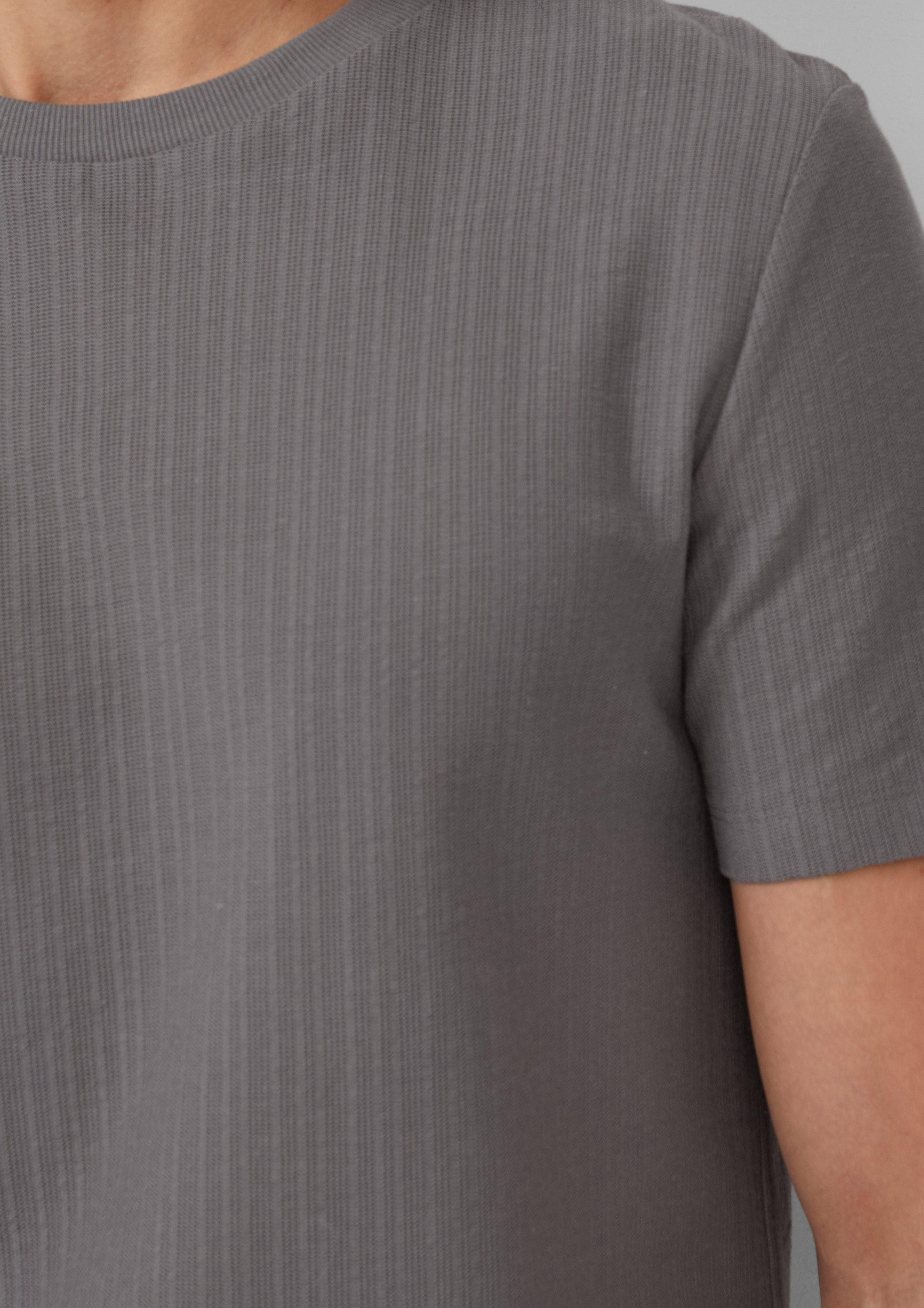 s.Oliver Kurzarmshirt Baumwoll-T-Shirt aus Strukturjersey günstig online kaufen