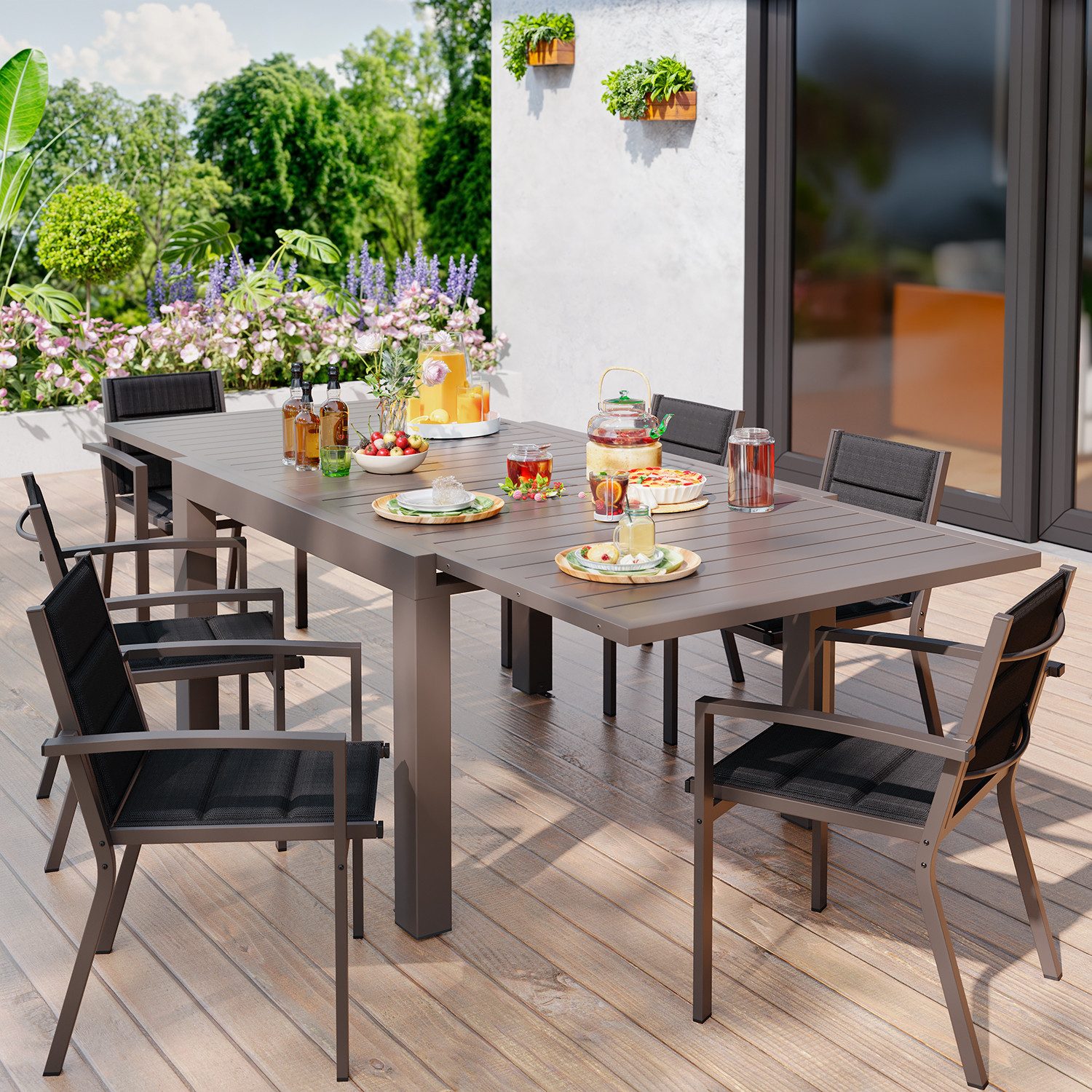 GUNJI Gartenstuhl Klappstuhl (2er Set), bequem, günstig online kaufen