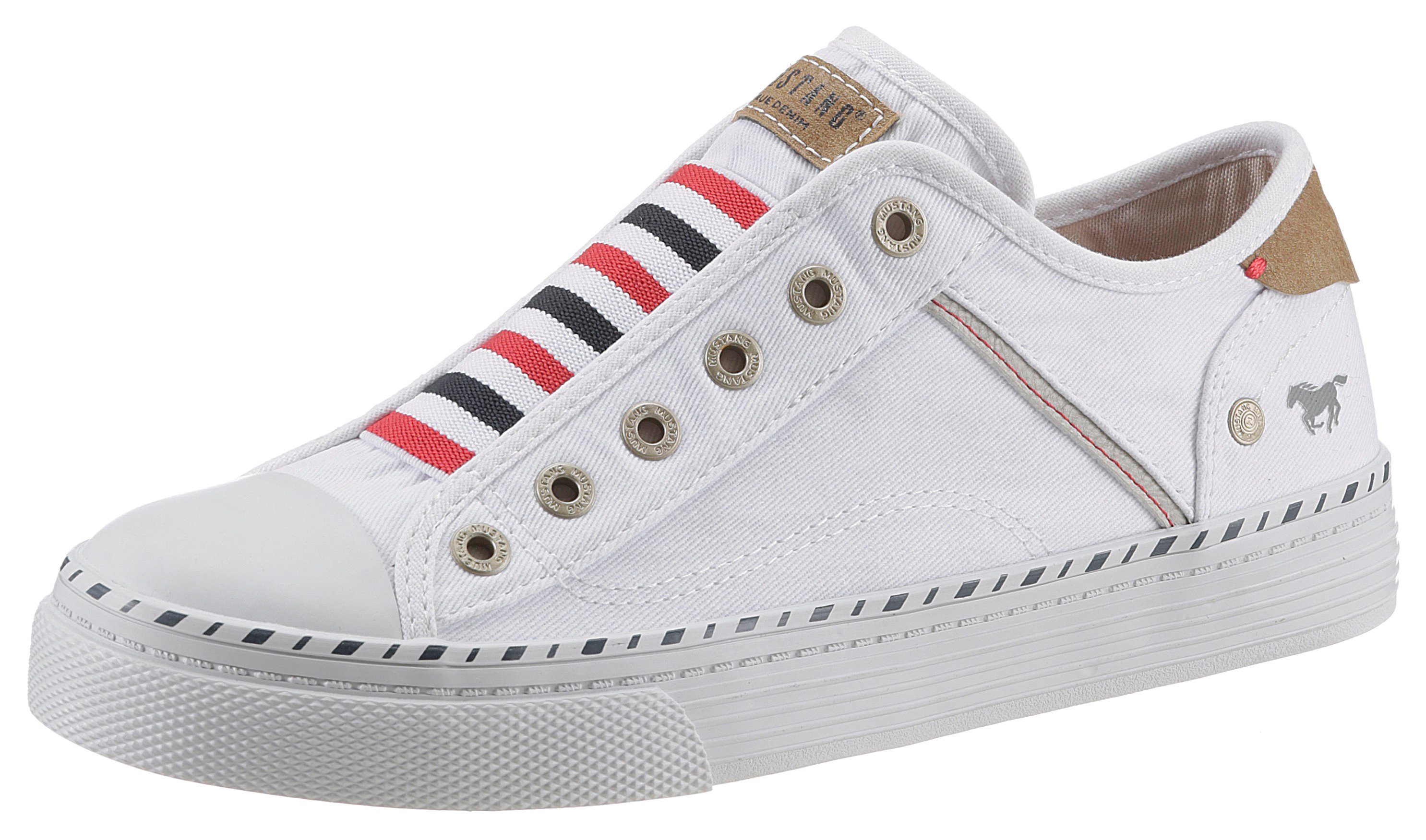 Mustang Shoes Schlupfschuh, Freizeitschuh, Slip-On Sneaker günstig online kaufen