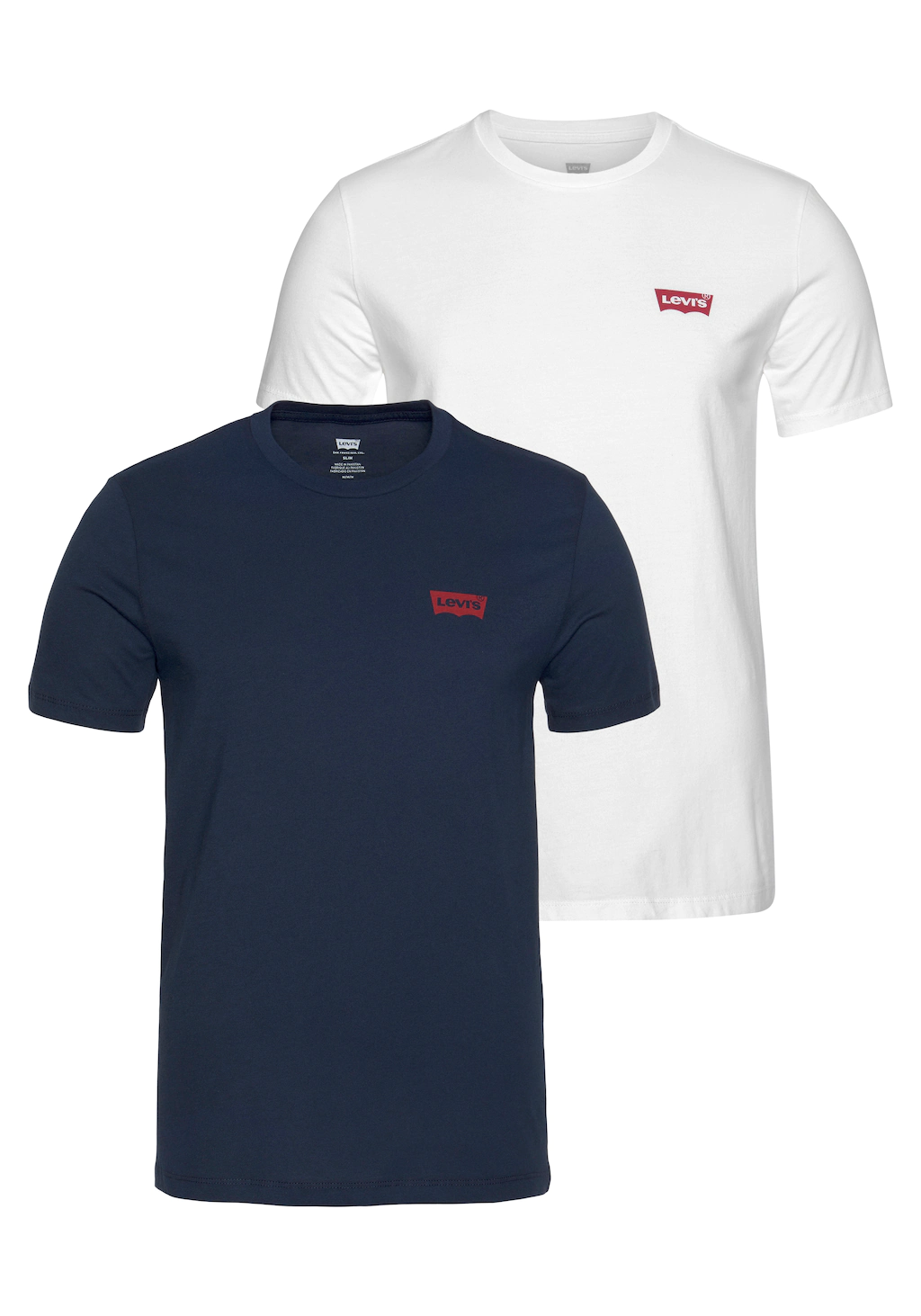 Levi's® Kurzarmshirt mit Levi's® Logo auf der Brust günstig online kaufen