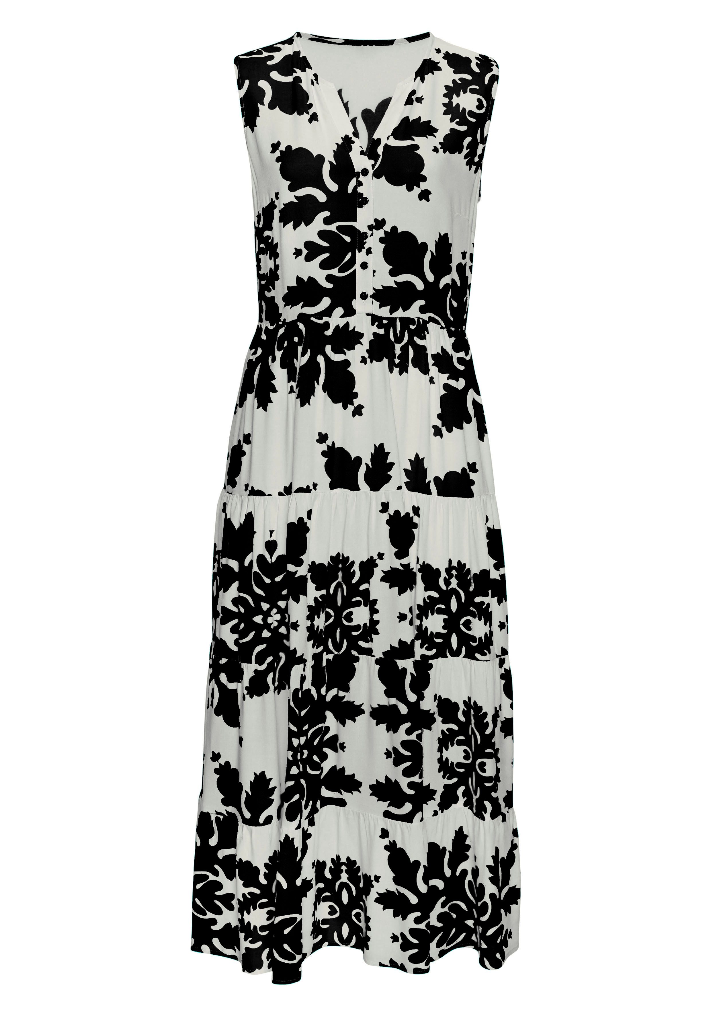 Vivance Maxikleid, mit Volants, Sommerkleid günstig online kaufen