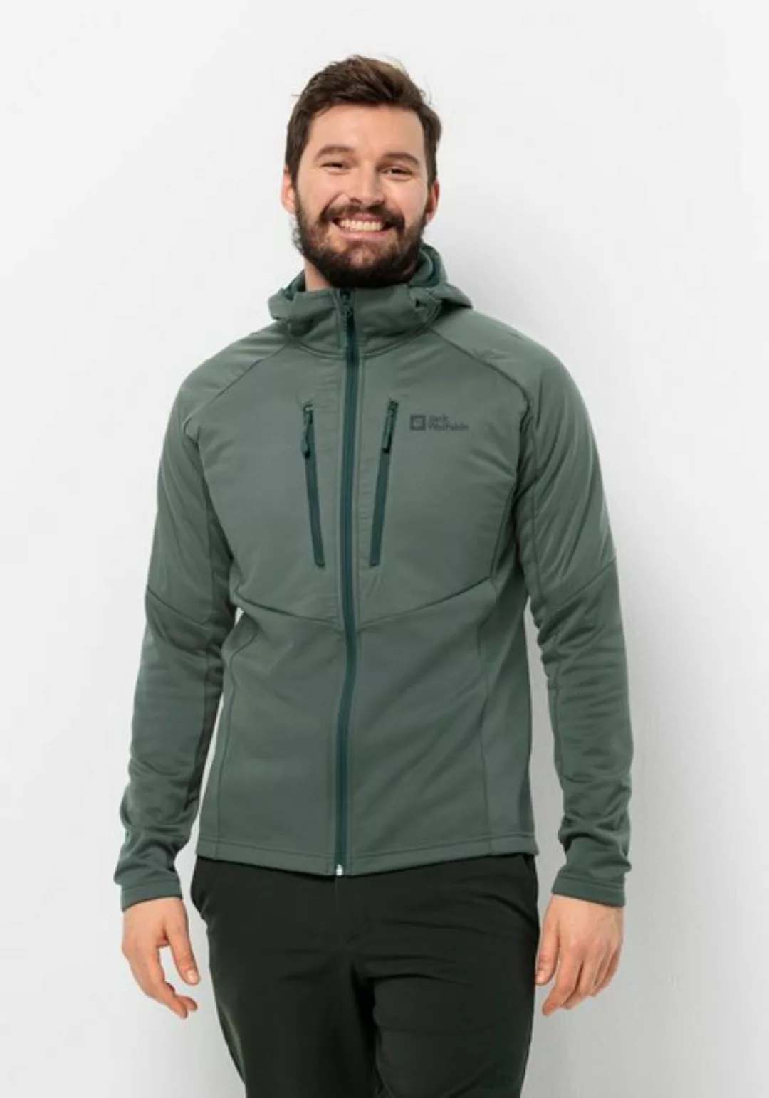 Jack Wolfskin Kapuzenfleecejacke ALPGRAT PRO INS FZ M günstig online kaufen