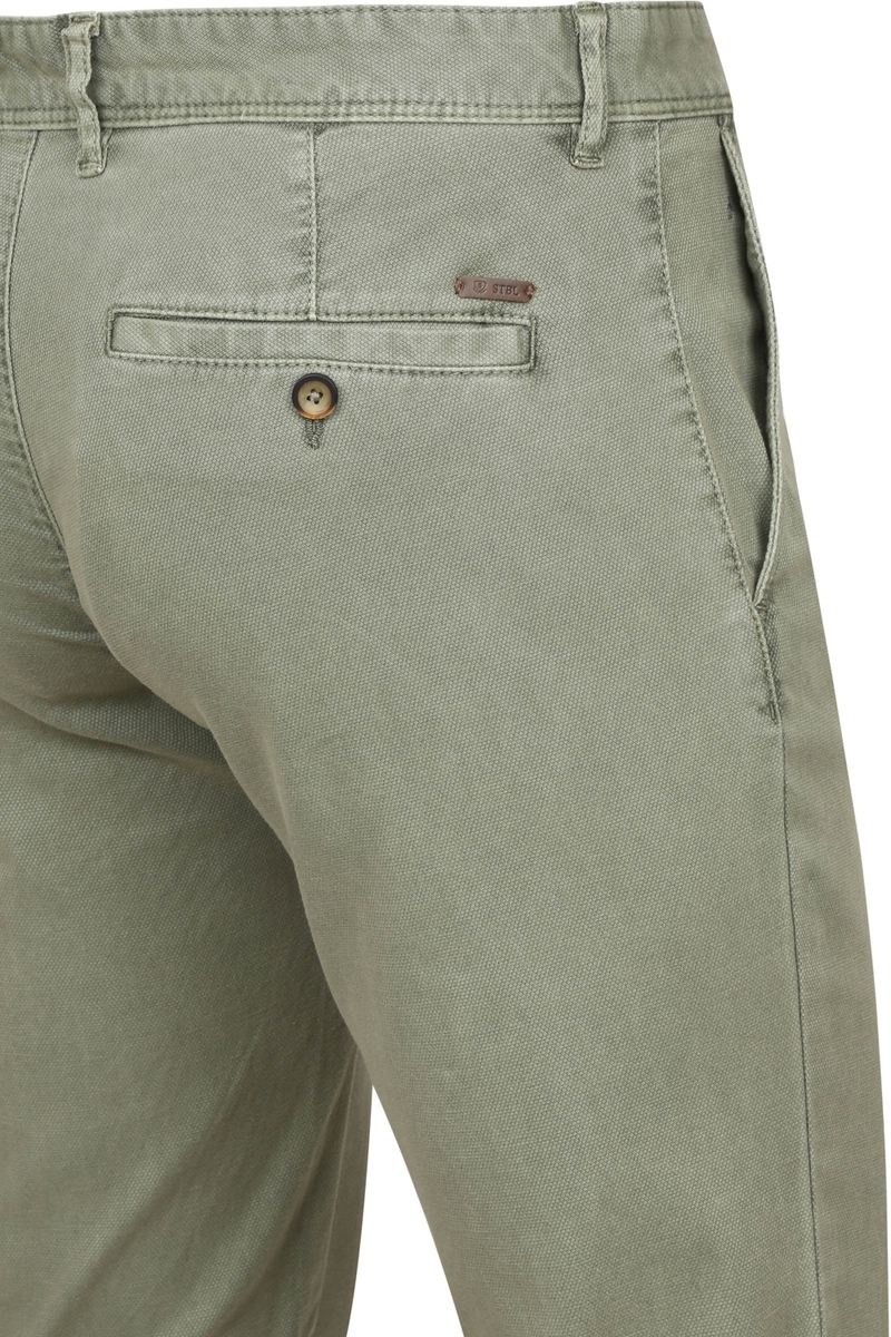 Suitable Chino Sartre Oxford Olive Olivgrün - Größe 26 günstig online kaufen