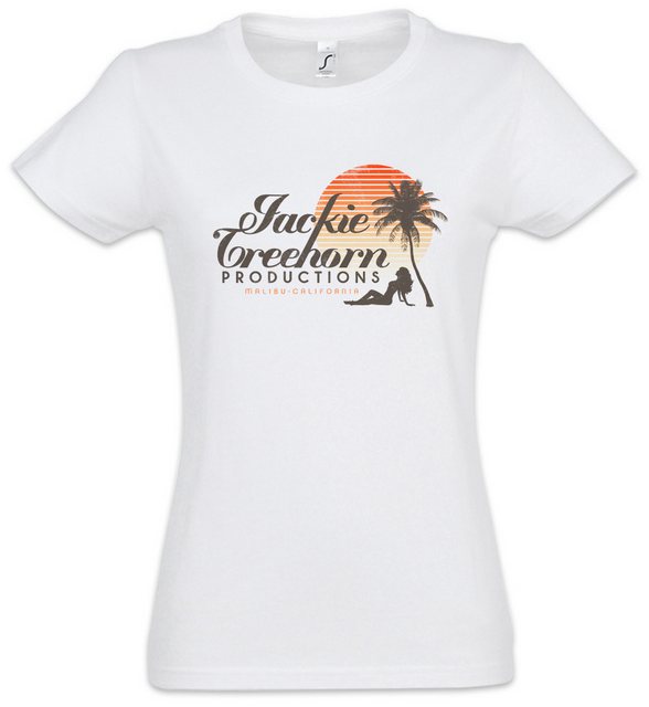 Urban Backwoods Print-Shirt Jackie Treehorn Productions Damen T-Shirt Der T günstig online kaufen