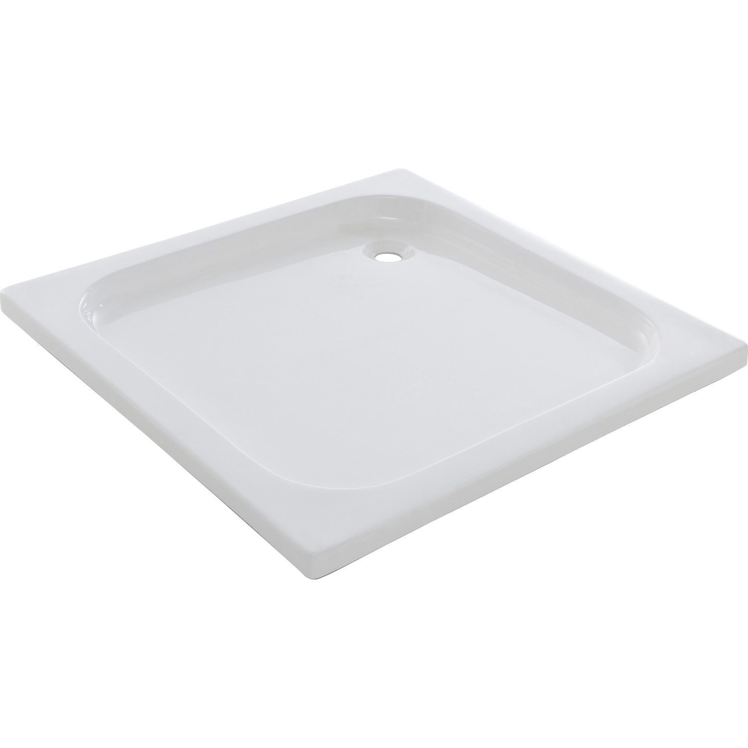 baliv Duschwanne Extraflach DW-80.30 E Quadrat 80 cm x 80 cm Weiß günstig online kaufen