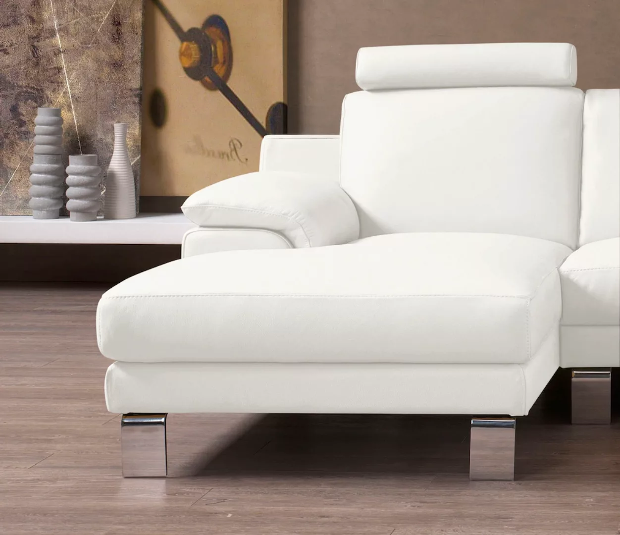 Egoitaliano Ecksofa "Shakira, Design und super Sitzkomfort auf hohem Niveau günstig online kaufen