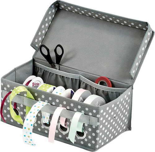 Zeller Present Aufbewahrungsbox, Polyester günstig online kaufen