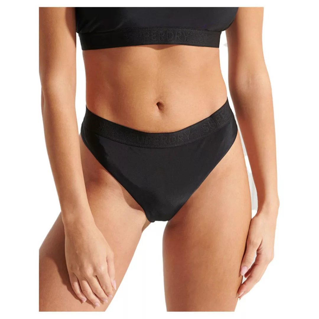 Superdry Sport Brief Bikinihose XS Black günstig online kaufen