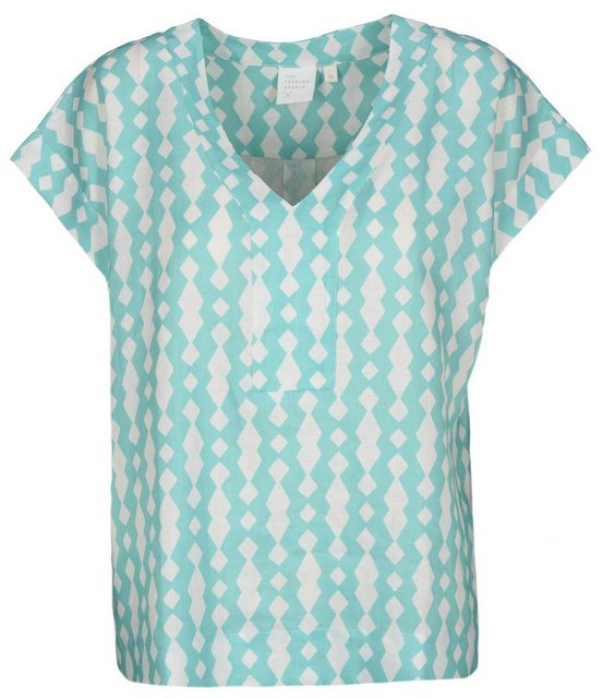 THE FASHION PEOPLE Shirttop Top Linen AOP günstig online kaufen