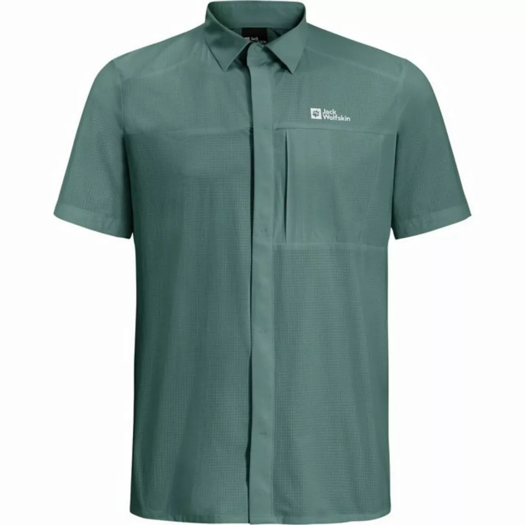 Jack Wolfskin Outdoorhemd VANDRA S/S SHIRT M JADE GREEN günstig online kaufen