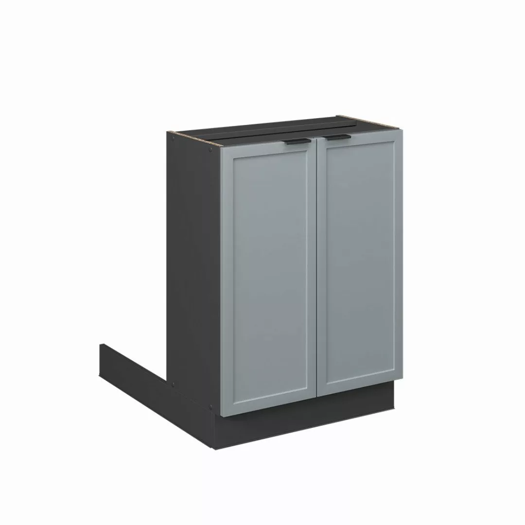 Vicco Unterschrank Fame-Line, Hellblau-grau/Anthrazit, 60 cm günstig online kaufen