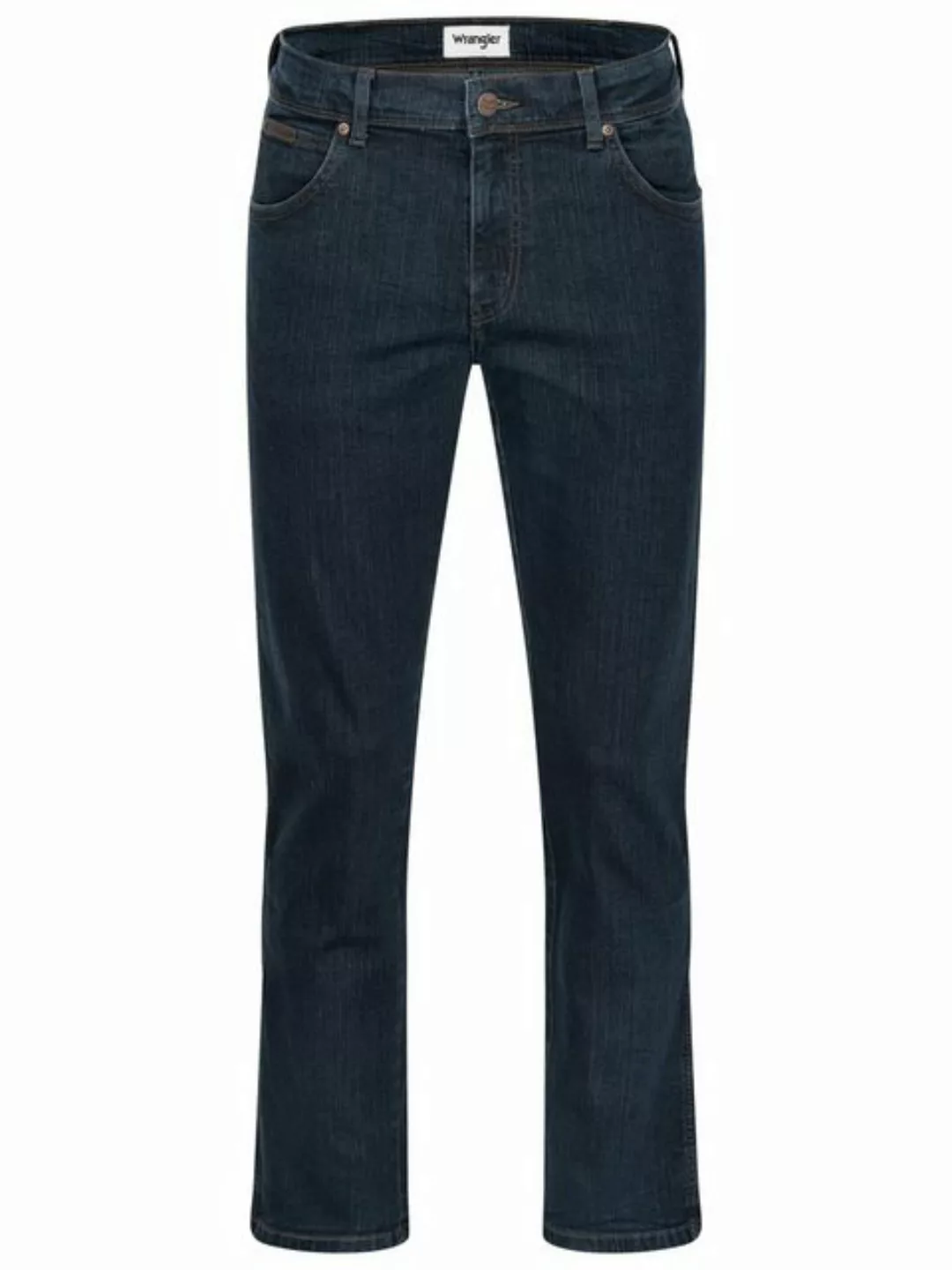 Wrangler Texas Stretch Herren Jeans - Regular Fit - Blue Black - Black Over günstig online kaufen