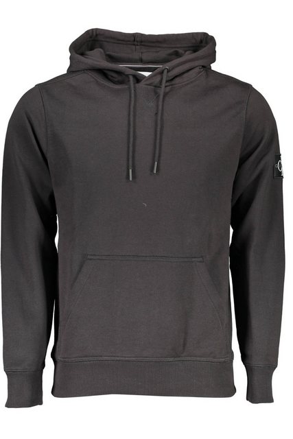 Calvin Klein Jeans Sweatshirt Stylisches schwarzes Herren-Sweatshirt mit Ka günstig online kaufen