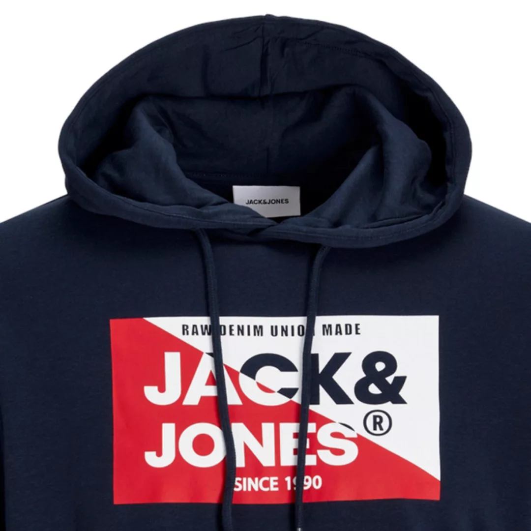 Jack&Jones Hoodie mit Label-Print günstig online kaufen