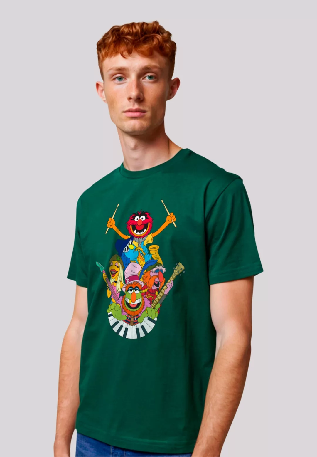 F4NT4STIC T-Shirt "Disney Muppets Dr. Teeth and The Electric Mayhem", Premi günstig online kaufen