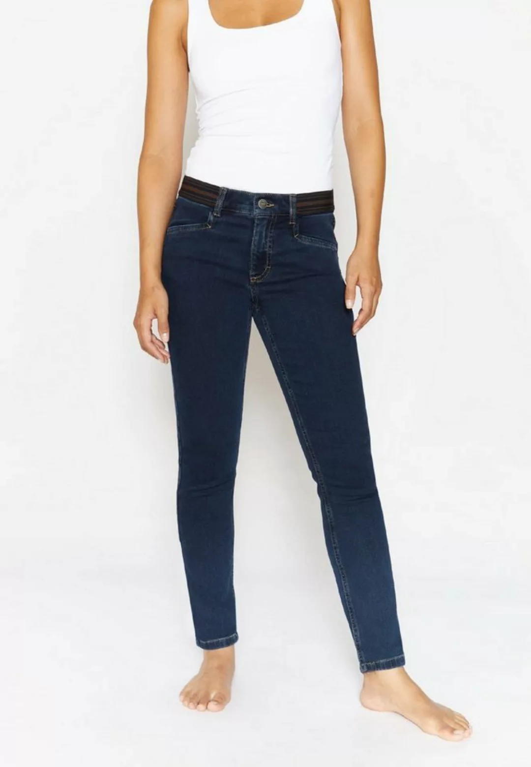 ANGELS Dehnbund-Jeans Jeans Skinny Sporty günstig online kaufen