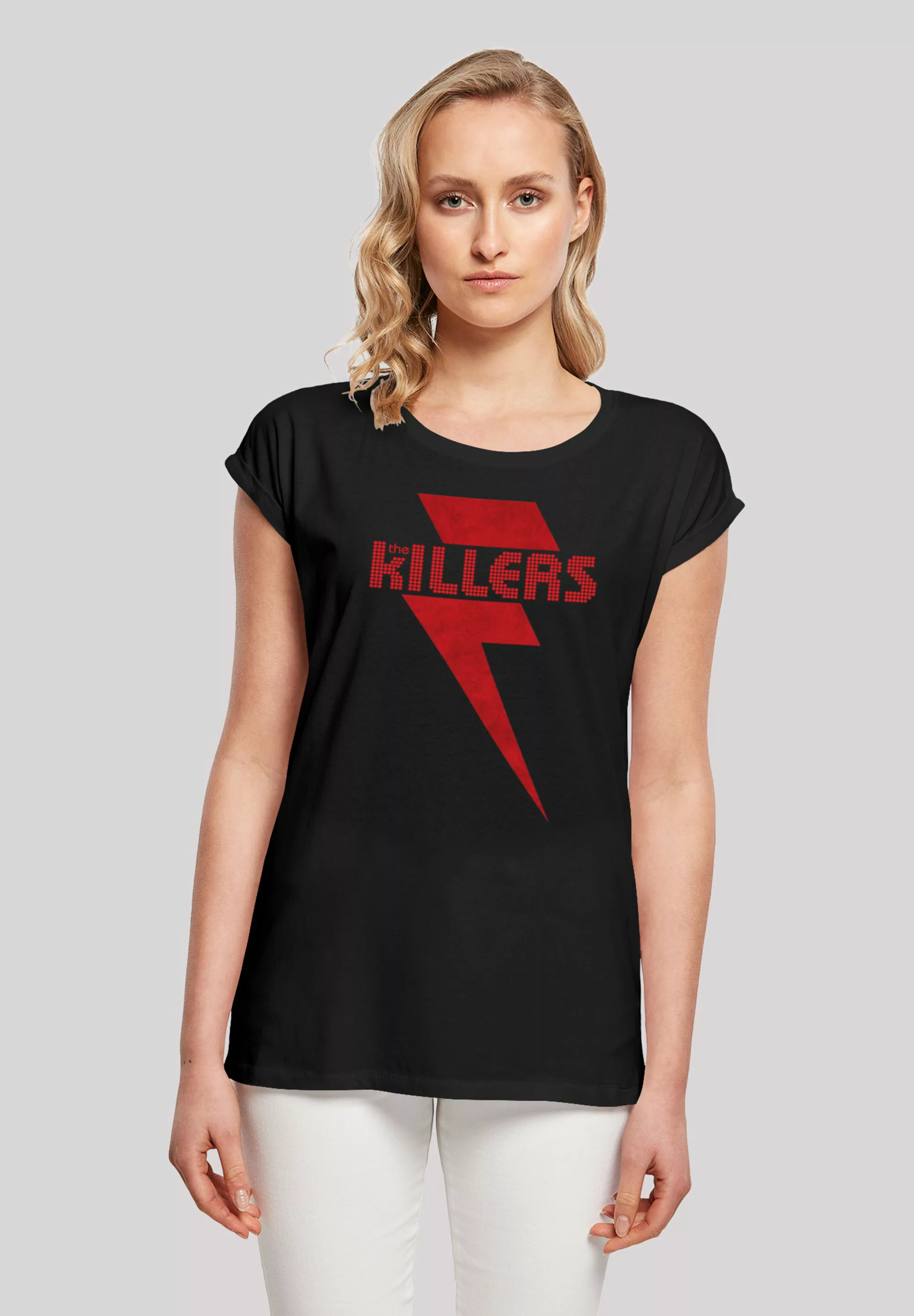 F4NT4STIC T-Shirt "The Killers Rock Band Red Bolt", Print günstig online kaufen